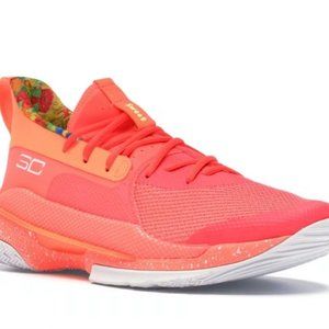 Limited Edition Under Armour Curry 7 Sour Patch Kids Peach